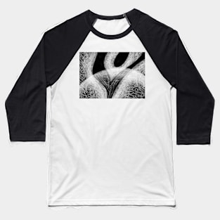 Black & White Composition Baseball T-Shirt